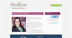 Desktop Screenshot of nimbyist.com